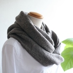 タムニットスヌード  gray+beige 