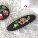 刺繍バレッタS 新春