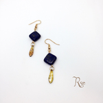 ラピスラズリ♡アイシクルピアス【天然石】金具変更可能