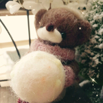 ほのぼのくまちゃんの雪遊び🎵