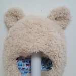 耳当て付きくまの帽子(頭囲約50cm)☆乳幼児男の子☆