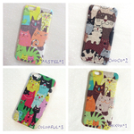★SALE/受注生産★  猫タワー iPhoneケース【ねこ/ネコ/猫】