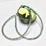 天然石ラブラドライトの2連ブレスレット