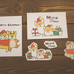 コーギーX'mas（ポストカード）