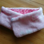 mist215様専用☆キッズふわふわネックウォーマー 【リボン／ドット】 