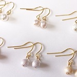 一粒パールピアス