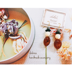 shokoraビーズaccessory⚪️︎べっ甲