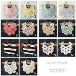 3枚セット1st.anniversaryキャンペーン＊刺繍name入りスタイ