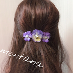 ビオラビジュー バレッタ