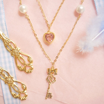 プリンセスの秘め事♡2連ネックレス