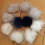 ミンクファーのmixです♪/⑮/資材/材料/アクセサリー等に