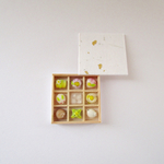 ミニチュア 冬の和菓子  雪花