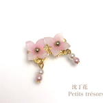 【再販】和＊沈丁花＊ゆらりピアス/イヤリング
