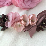 more sale**コロンバラとスミレのバレッタ　pink