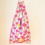 ＊ＳＡＬＥ＊エコバッグ・中（ピンクフラワー）