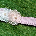*送料無料*ベビー立体お花のヘアバンド