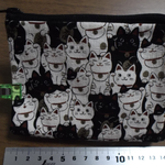 tanun730様専用ページ＞招き猫柄のカードケース（Sサイズ）