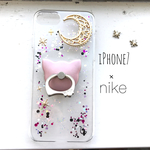 tomochan55様 専用♡受注生産：月と猫 iPhone7 スマホケース