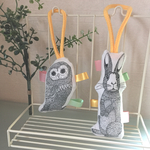  フクロウさん&ウサギさん♡ベビーおもちゃ  セット