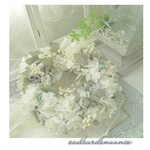 white&ユーカリのwreath
