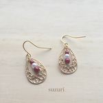 再販2❤️クリスマスカラー透かしピアス