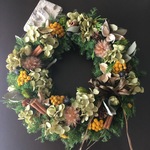 クリスマスリース アナベル
