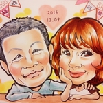 ❁ｸｲｯｸﾀｯﾁ似顔絵❁h-yukarin様専用ブース❁