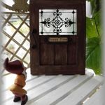 ★*小人のドア アイアン風  elegance インテリア雑貨 wb★:*・