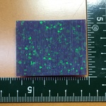人工オパール　お試し用　端材　GREEN Fire パープル　　約11ｇ