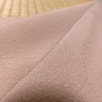 古布　正絹　無地の着物　ハギレ（茶色がかった桃色）【n193439454】