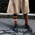 ＜pumpkin_tartan＞ハイソックス…靴下 
