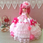 リカちゃん お姫様ドレス 一点物☆ピンク