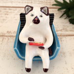 くつろぎネコとファミコン