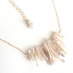 Stick Pearl Necklace