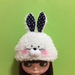 ブライス 帽子 うさぎ帽子