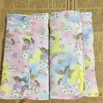 パステルカラーの抱っこ紐カバー