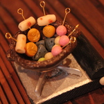 【再販4】ぬくぬく♪ おでんピアス・イヤリング (１つ売り)