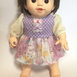 メルヘン柄のゆめかわワンピ☆ぽぽちゃん服