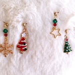 リニューアル再販❤クリスマスデザイン🎅❤イヤリング