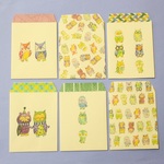 ふくろうポチ袋６枚セット