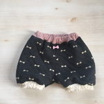 リボンのカボチャパンツ80