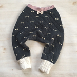 ［sale]リボンのサルエルパンツ80