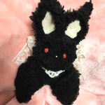 ウサギコウモリ 黒×赤目