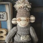 ソックモンキー☆ナチュラルグレーくん