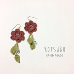 natural flower *。ピアス