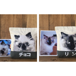 masawaki様オーダー品❤︎愛猫の両面刺繍ポーチ