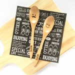 夫婦用♡名入れ木製スプーン２本セット