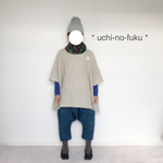 ■ あいいろ、リネンのサルエルパンツ ■