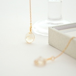 Gold Rutile Brilliant cut American Pierce
