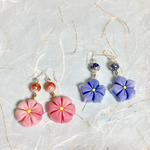  和菓子 練りきり 唐草 ピアス